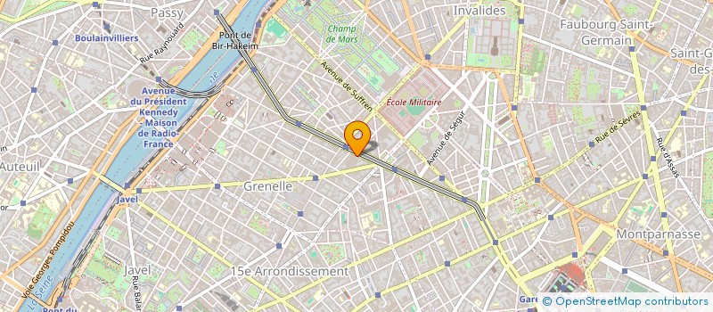 localisation de l'entreprise MONSIEUR JEAN-MICHEL BOBIN  PARIS