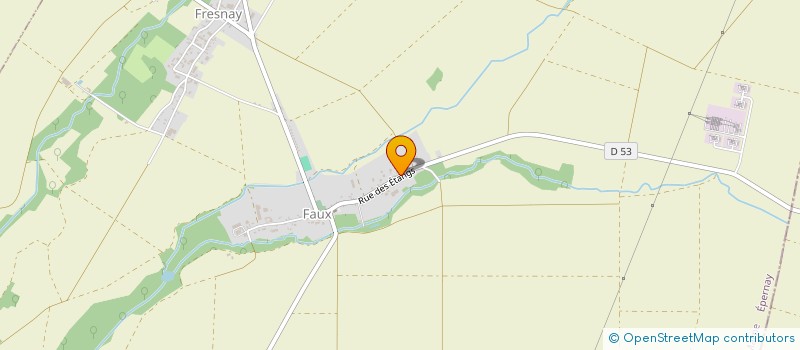 localisation de l'entreprise MONSIEUR JEAN-MICHEL BODARD  FAUX-FRESNAY