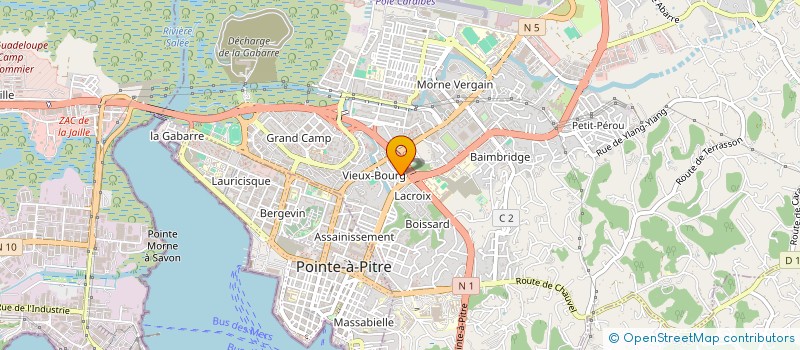 localisation de l'entreprise MONSIEUR JEAN-MICHEL BOLUS  LES ABYMES