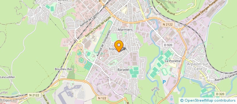 localisation de l'entreprise MONSIEUR JEAN-MICHEL BOS à AURILLAC
