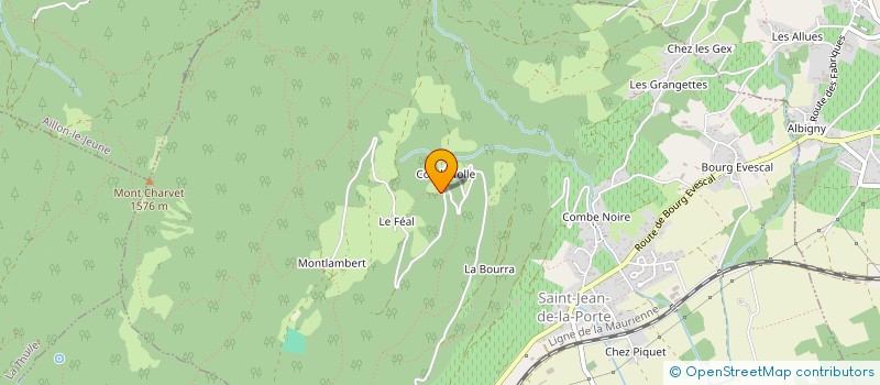 localisation de l'entreprise MONSIEUR JEAN-MICHEL BOUCHET  SAINT-JEAN-DE-LA-PORTE