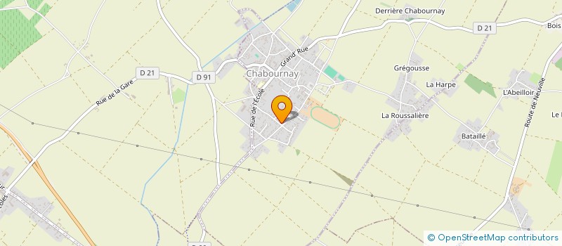 localisation de l'entreprise MONSIEUR JEAN-MICHEL BOULANGER à CHABOURNAY