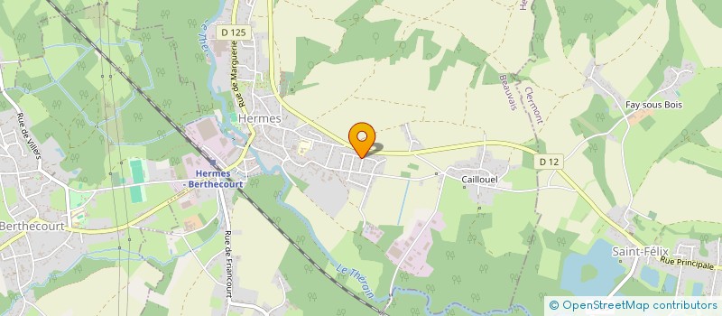 localisation de l'entreprise MONSIEUR JEAN-MICHEL BOULET  HERMES