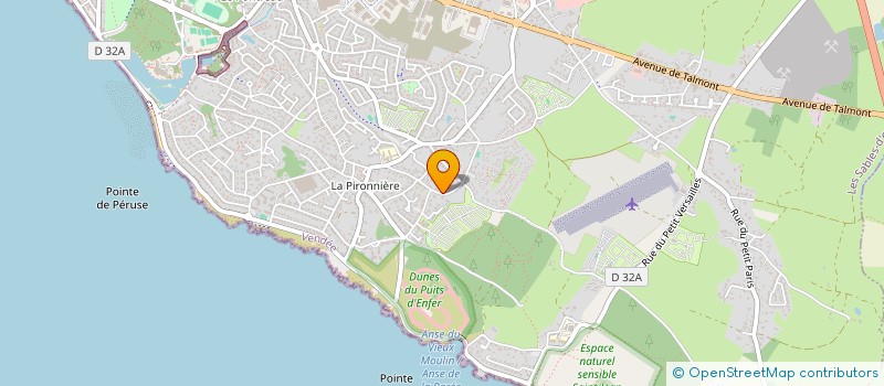 localisation de l'entreprise MONSIEUR JEAN-MICHEL BOULINEAU  LES SABLES D'OLONNE