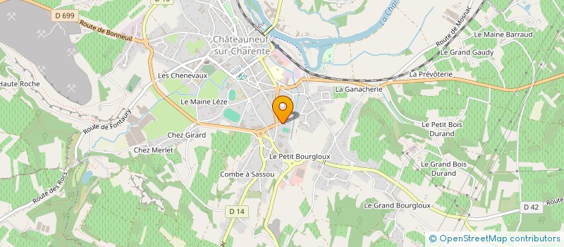 localisation de l'entreprise MONSIEUR JEAN-MICHEL BOURGEOIS à BASSAC