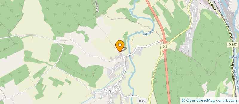 localisation de l'entreprise MONSIEUR JEAN-MICHEL BRAUX  FRIZON