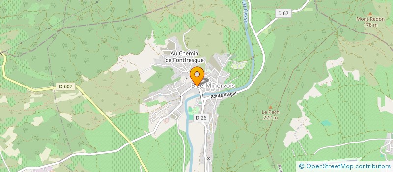 localisation de l'entreprise MONSIEUR JEAN-MICHEL BRAVI  GINESTAS