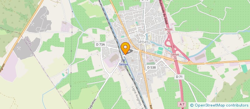 localisation de l'entreprise MONSIEUR JEAN-MICHEL BRICE  SENAS