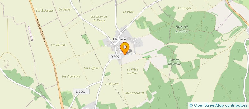 localisation de l'entreprise MONSIEUR JEAN MICHEL BRIOIS à TREON