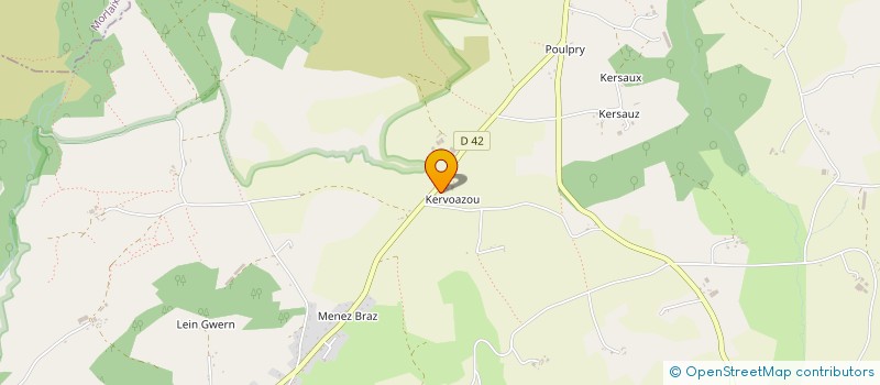 localisation de l'entreprise MONSIEUR JEAN-MICHEL BRIQUET  SCRIGNAC