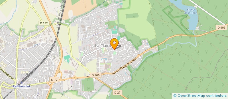 localisation de l'entreprise MONSIEUR JEAN MICHEL BRISSET à RAMBOUILLET