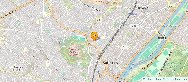 localisation de l'entreprise MONSIEUR JEAN-MICHEL BRUN à SURESNES