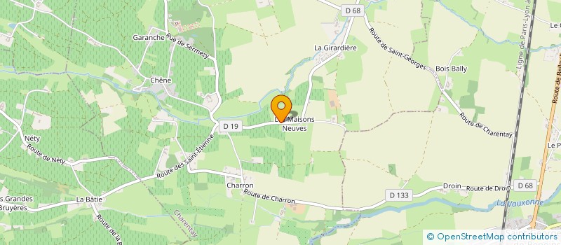 localisation de l'entreprise MONSIEUR JEAN-MICHEL BUIS à CHARENTAY