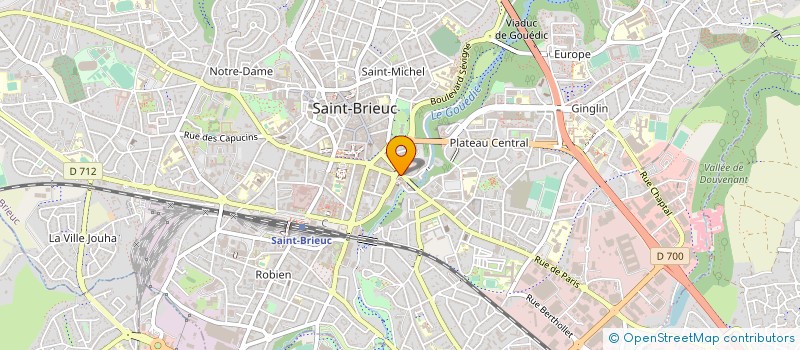 localisation de l'entreprise MONSIEUR JEAN MICHEL BUREL à SAINT-BRIEUC