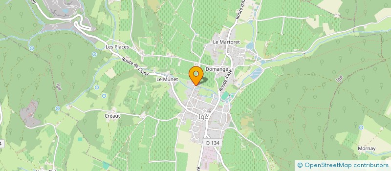 localisation de l'entreprise MONSIEUR JEAN-MICHEL BURTIN  IGE