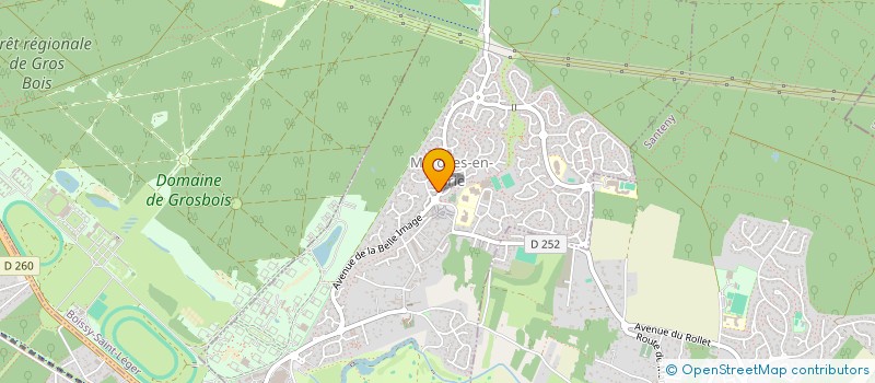 localisation de l'entreprise MONSIEUR JEAN-MICHEL CADORIN  MAROLLES-EN-BRIE