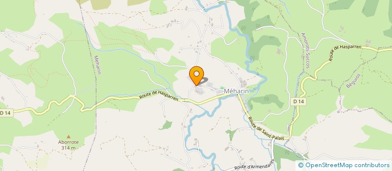 localisation de l'entreprise MONSIEUR JEAN-MICHEL CAMI  LABETS-BISCAY