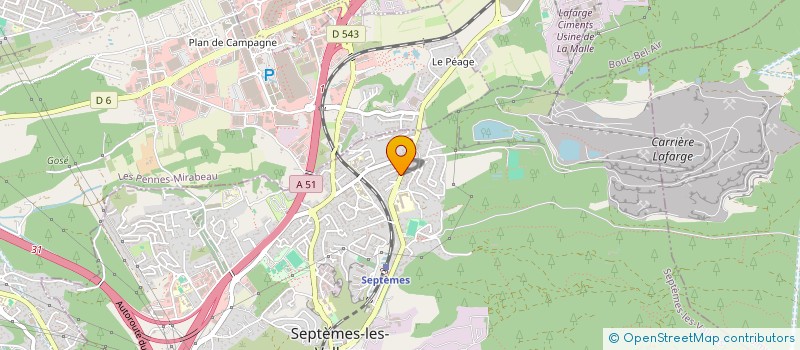 localisation de l'entreprise MONSIEUR JEAN-MICHEL CATTALORDA  SEPTEMES-LES-VALLONS