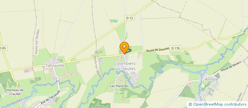 localisation de l'entreprise MONSIEUR JEAN-MICHEL CAUMONT  COLOMBIERS-SUR-SEULLES