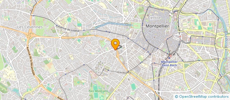 localisation de l'entreprise MONSIEUR JEAN MICHEL CERVIOTTI à MONTPELLIER