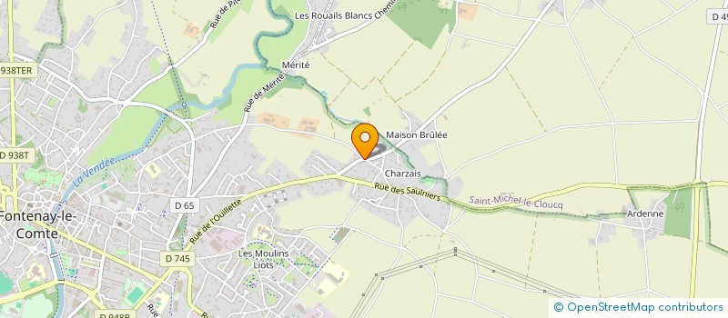 localisation de l'entreprise MONSIEUR JEAN-MICHEL CHABOT  FONTENAY-LE-COMTE