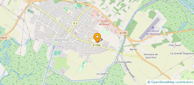 localisation de l'entreprise MONSIEUR JEAN MICHEL CHABOUSSIE à MARENNES-HIERS-BROUAGE