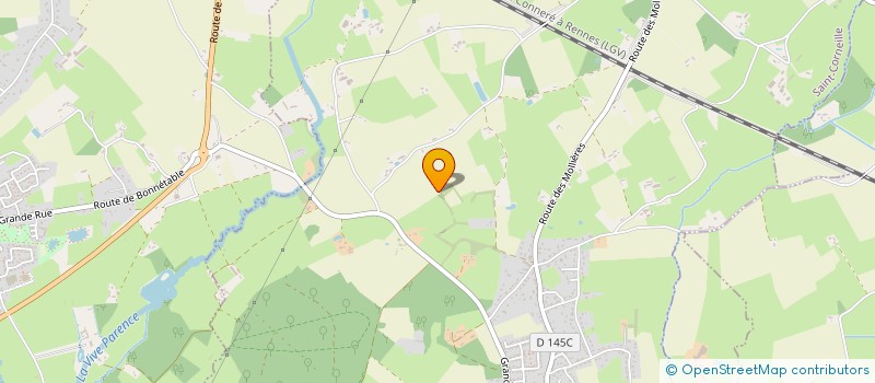 localisation de l'entreprise MONSIEUR JEAN-MICHEL CHAMPION  SAVIGNE L EVEQUE