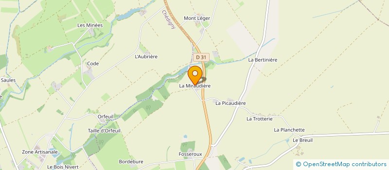 localisation de l'entreprise MONSIEUR JEAN-MICHEL CHAUVEAU  SAINT-QUENTIN-SUR-INDROIS