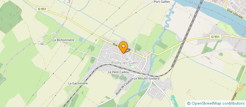 localisation de l'entreprise MONSIEUR JEAN-MICHEL CHAUVET  SAINT-SILVAIN-SOUS-TOULX