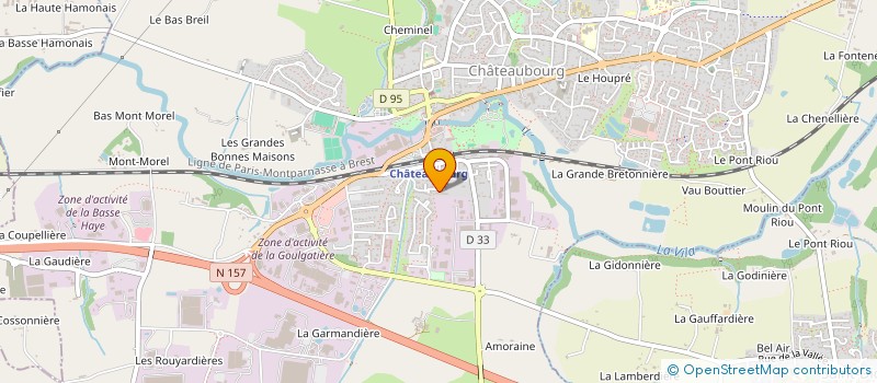 localisation de l'entreprise MONSIEUR JEAN-MICHEL CHELERS  CHATEAUBOURG