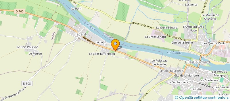 localisation de l'entreprise MONSIEUR JEAN-MICHEL CLAVEAU  TAVANT