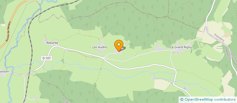 localisation de l'entreprise MONSIEUR JEAN MICHEL CLERIN à NOLAY