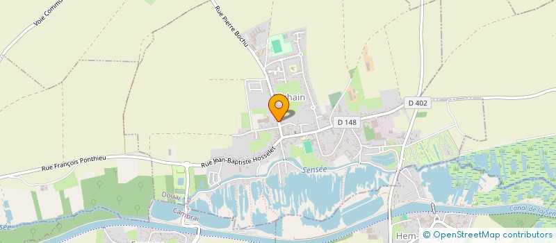 localisation de l'entreprise MONSIEUR JEAN-MICHEL COLLET  FECHAIN