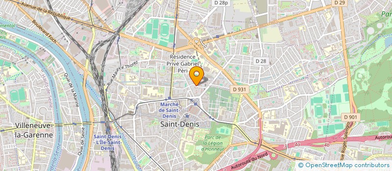 localisation de l'entreprise MONSIEUR JEAN MICHEL COMPPER à SAINT-DENIS