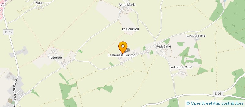 localisation de l'entreprise MONSIEUR JEAN-MICHEL CORBIN  SAINT-SAUVANT