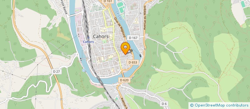 localisation de l'entreprise MONSIEUR JEAN-MICHEL CORNAIRE  CAHORS