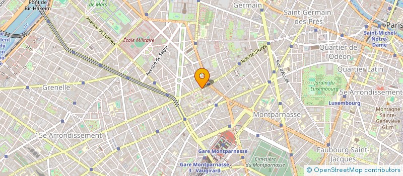 localisation de l'entreprise MONSIEUR JEAN-MICHEL CORREAS  PARIS