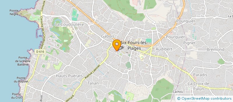 localisation de l'entreprise MONSIEUR JEAN-MICHEL CORTES à SIX-FOURS-LES-PLAGES