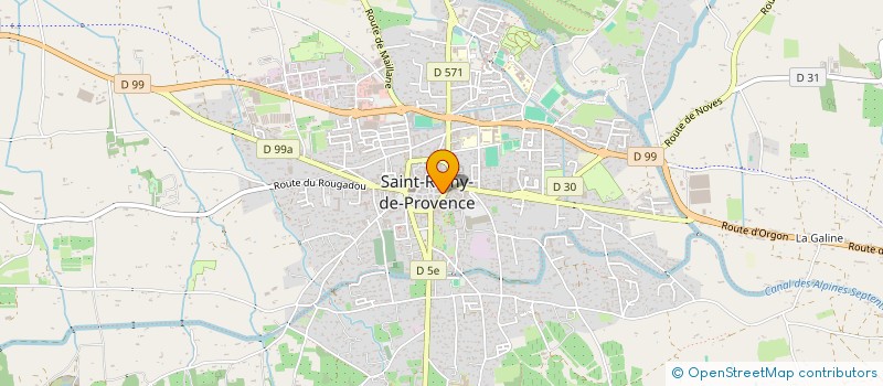 localisation de l'entreprise MONSIEUR JEAN-MICHEL COTTE  SAINT-REMY-DE-PROVENCE