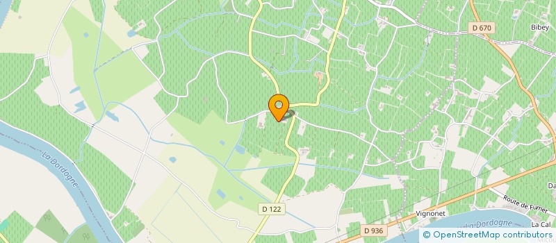 localisation de l'entreprise MONSIEUR JEAN-MICHEL COUREAU  SAINT-SULPICE-DE-FALEYRENS