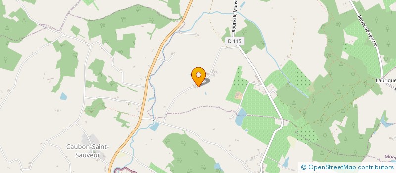 localisation de l'entreprise MONSIEUR JEAN-MICHEL COUSSIERE  LEVIGNAC DE GUYENNE