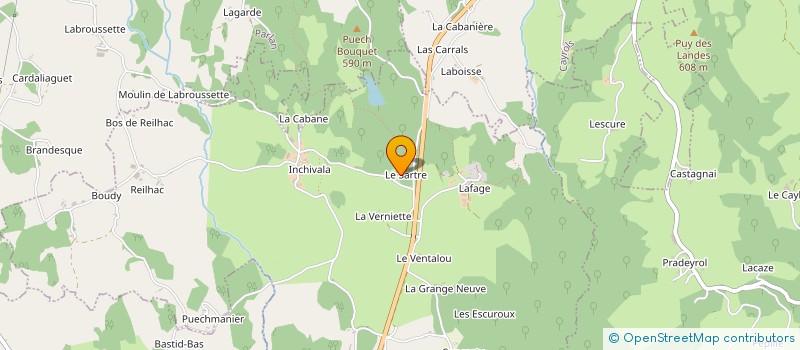 localisation de l'entreprise MONSIEUR JEAN-MICHEL COYO à ROUZIERS
