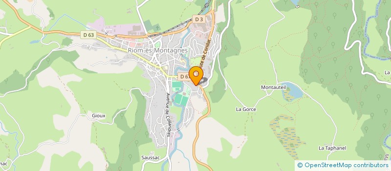 localisation de l'entreprise MONSIEUR JEAN-MICHEL CRIVELLO à RIOM-ES-MONTAGNES