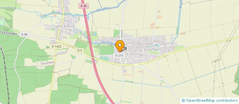 localisation de l'entreprise MONSIEUR JEAN-MICHEL CROMER  STOTZHEIM