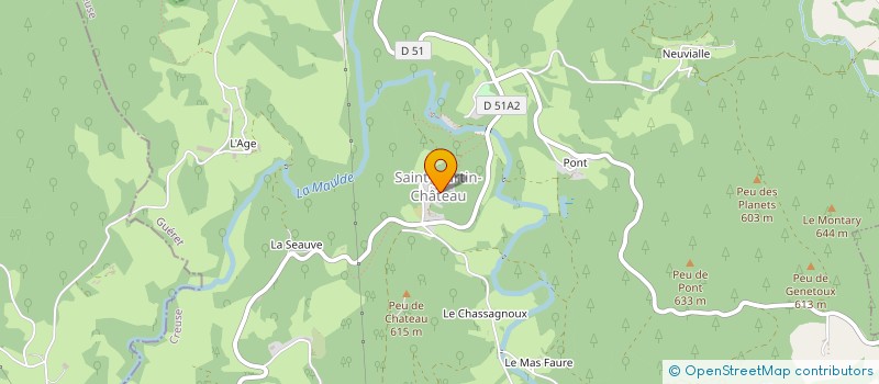 localisation de l'entreprise MONSIEUR JEAN MICHEL DALLIERE à SAINT-MARTIN-CHATEAU