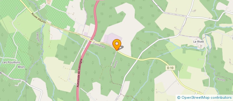 localisation de l'entreprise MONSIEUR JEAN MICHEL DARTIAILH  COIMERES