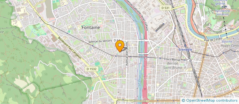 localisation de l'entreprise MONSIEUR JEAN-MICHEL DE BENEDETTIS  FONTAINE