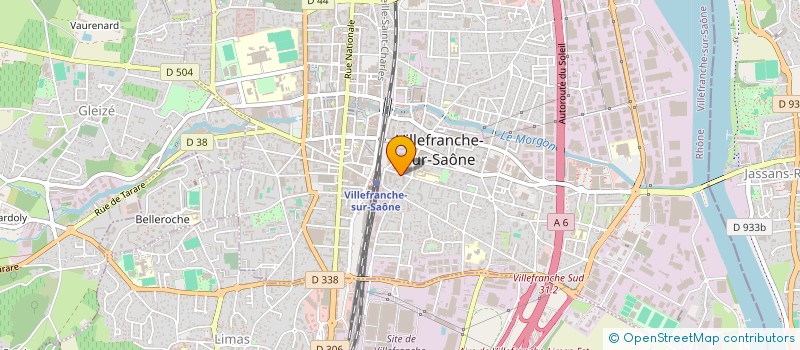 localisation de l'entreprise MONSIEUR JEAN-MICHEL DEBILLY à VILLEFRANCHE-SUR-SAONE