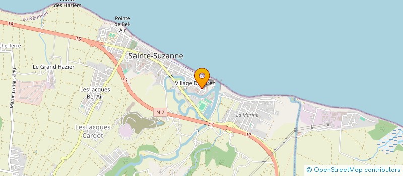 localisation de l'entreprise MONSIEUR JEAN-MICHEL DEBY à SAINTE-SUZANNE