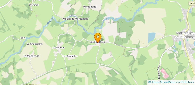 localisation de l'entreprise MONSIEUR JEAN MICHEL DELAGE à CHATEAUPONSAC